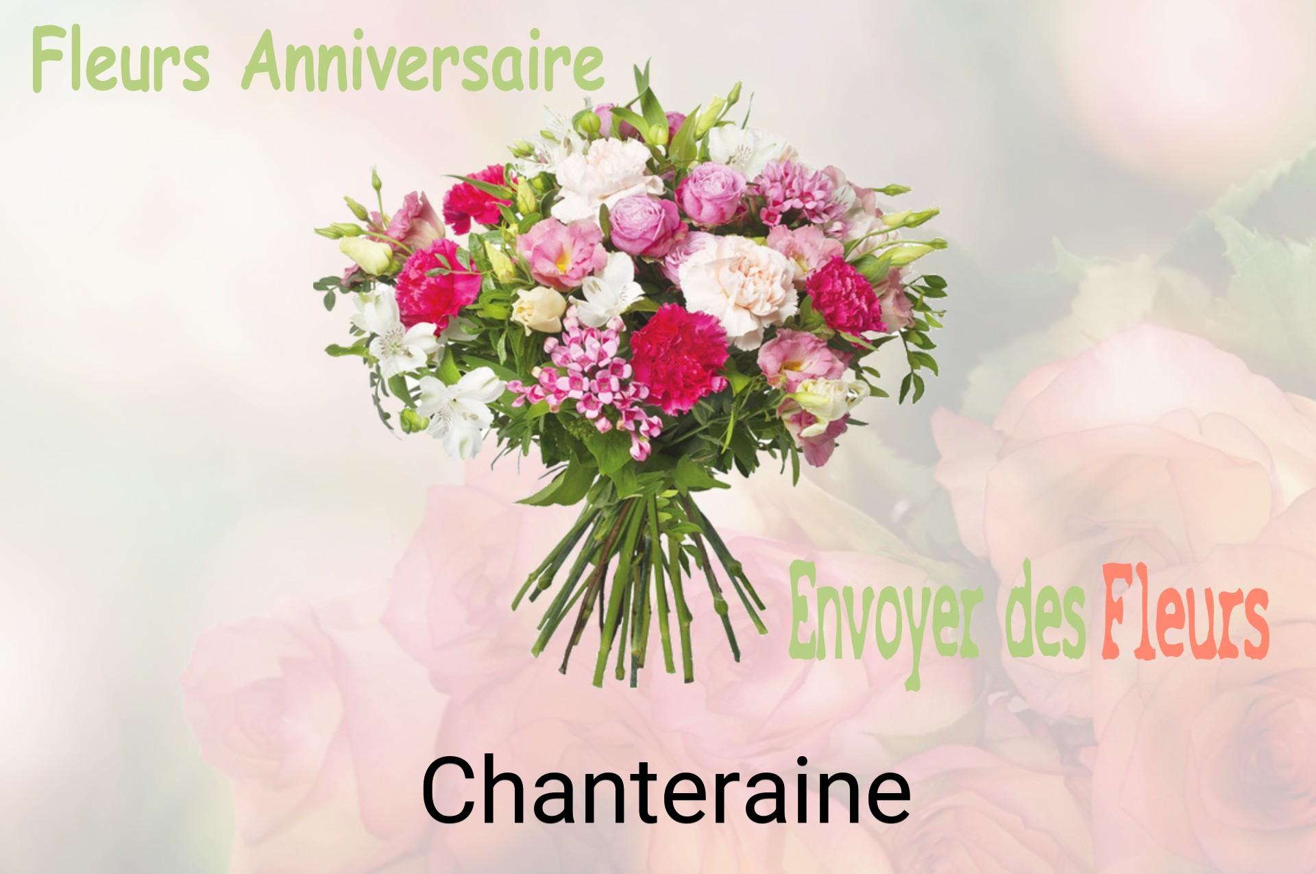 Bouquet de fleurs d’anniversaire livré à Chanteraine