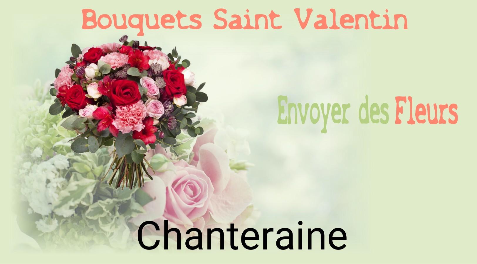 Roses de Saint-Valentin livrées à Chanteraine